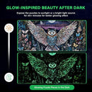 Naturelish 1000 Piece Jigsaw Puzzle for Adults, Glow-in-The-Dark Owl Puzzle