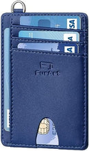 FurArt Slim Minimalist Wallet RFID Credit Card Holder for Men