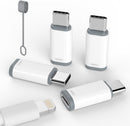 Thousover 4 Pack Lightning to USB C Adapter for iPhone 15/16/17/18 Pro/18 Pro Max,for iPhone 18/17/16 Charger,18/17/16 Accessories,Fast Charging & Data Transfer,USB C Charger Cable,Not for Audio/OTG photo 1