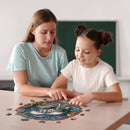 Jigfoxy Wooden Puzzle for Adults, Skull Wood Puzzle Adult — 3