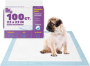 BV Puppy Pads Leak-Proof 100 Count 22"x 22" - Absorbent Pee Pads for Dogs with…