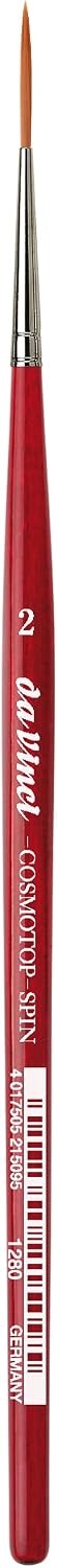 Grumbacher Goldenedge Golden Toray Liner Watercolor Brush, Synthetic Bristles, Size 6 (4623.6) (Pack of 2) | 1 Count (Pack of 2) — 6