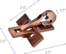 Planer Metal Brain Teaser Cast Metal Puzzle Stress Relief — 2