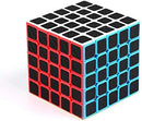 CFMOUR Original Speed Cube 5x5x5, Smooth Magic Carbon Fiber Sticker Speed Cubes, Enhanced Version，Black — 1