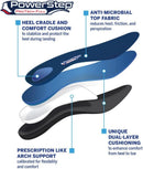 PowerStep ProTech Full Length Orthotic Insoles, Medical Grade Arch Support Inserts for Plantar Fasciitis Relief, Heel Pain, Maximum Cushioning, Memory Foam Orthotics, Made in The USA — 4