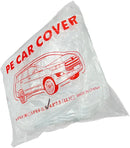 LuliKa 3 Packs Disposable Car Cover Clear Plastic Car Cover Universal — 6