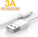 5 Pack(10FT)[Apple MFi Certified] iPhone Charger Long Lightning Cable Fast Charging iPhone Cord Compatible iPhone 14/14 Pro Max/13 Pro Max/12/11 Pro Max/Mini/XS MAX/XR/XS/X/8/7/Plus/6 iPad 3