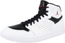 Nike Men's Air Flight Lite Mid Sneaker - White/Gym Red-black — 4
