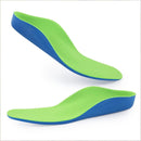 Boy Girl Orthotic Insoles with Arch Support Cushion Durable Foot Care Inserts for Flat Feet for Running Hiking and Daily Use - Green — 6