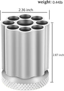 Rotating Revolver Pen Holder, Gun Cylinder Pen Holders, Favorite Pencil Holder and Perfect Stationery Supplies (Black) — 6