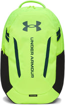Under Armour Unisex Hustle 6.0 Backpack, 389 GREEN, OSFM | One Size Fits Most | (389) Hyper Green / Black / Arden Green — 1