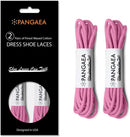 [2 Pairs] Pack Waxed Round Oxford Shoe Laces |