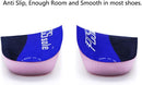 PCSsole 3/4 Orthotics Shoe Insert for Plantar Fasciitis Relief | High Arch-purple — 3