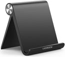 UGREEN Tablet Stand Holder Adjustable Portable Desktop Dock Office Compatible with iPad Pro 11 9.7 10.5 Air Mini 5 4 3 2 iPhone 17 16 15 14 13 12 Black photo 1