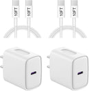 iPhone 18 17 16 15 Charger Fast Charging 10FT - 20W USB C Charger Block photo 1