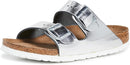 Birkenstock Granada – Metallic Silver — 1