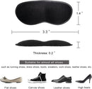 Dr.Foot Heel Grips for Men and Women, Self-Adhesive Heel Cushion Inserts Prevent Slipping, Rubbing, Blisters, Foot Pain, and Improve Shoe Fit - 2pairs + Extra 1 Shoe Horn (Black) — 6