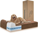 Orthopedic Dog Beds for Large Dogs, 7" Memory Foam Dog Beds with Waterproof…
