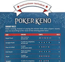 Brybelly Poker Keno Game Set with Cards and Chips - Adult Family Casino Board…