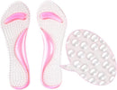 Silicone High Heel Cushion Inserts Gel Sandal Insoles High Arch Support Pads Shoe Pump Cushions Ball of Foot Inserts for Women Men Clear 7