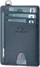 FurArt Slim Minimalist Wallet RFID Credit Card Holder for Men