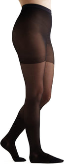 EvoNation Women's Sheer Compression Pantyhose 20-30 mmHg Firm Support Hose | Black | 3x-Large — 1