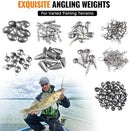 PLUSINNO 264/397pcs Fishing Accessories Kit, Organized Fishing Tackle Box with…