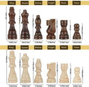 Magnetic Wooden Chess Set for Adults Kids 15'' Chess Board with Handmade…