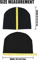 SRLLBBY Summer Lightweight Cotton Beanie, Breathable Thin Sleep Hats, Skull Caps for Running Cycling Hiking Fishing — 4