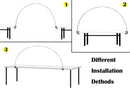 LANGXUN 12ft White Table Balloon Arch Kit | 12ft White Table Arch — 5