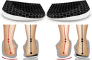 BIGGCOOL Corrective Insoles for Supination & Over-Pronation, Orthotics Medial & Lateral Heel Wedge Inserts for Foot Alignment, Bow Legs, Knee Pain (Black-2 Layers, L: Women 8-12/Men: 7.5-13) — 1