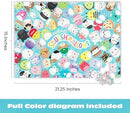 Buffalo Games - Squishmallow Friends - 300 Large Piece Puzzle for Adults