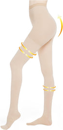 Ames Walker 20-30 mmHg Maternity Compression Pantyhose | X-Large | Beige — 6