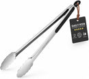 Grill Tongs, 17 Inch Extra Long Stainless Steel BBQ Tongs (17", 1PC) — 1