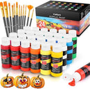 Caliart 176PCS Art Supplies Sketching Kit 24-Color Acrylic Paint Set with Painting Brushes — 8