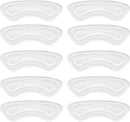 EACOZY Heel Grips, Clear Shoe Heel Inserts, Heel Cushion Pads for Women Men Loose Shoes, 5 Pairs — 1