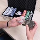 Elbow Room Games 300 Piece Poker Set, Includes Colored Chips, Dice, Dealer and…