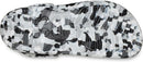 Crocs Unisex Adult Classic Marbled Tie-dye Clogs – Black/White Confetti — 5