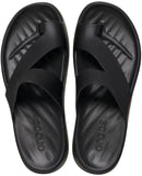 Crocs Women's Getaway Toe Loop Platform Sandals | 8 | Black — 5