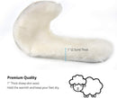 Premium Sheepskin Replacement Insoles for Women & Men, Thick Fluffy Fleece Wool Inserts for Slippers,Boots (Women 9 / Men 7) — 4