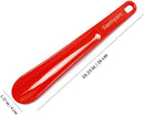 Sarmyarc 2-Pack Plastic Travel Shoe Horn | 10.3" Red/Black — 4