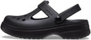 Crocs Kids' Classic Mary Jane Clogs – Black — 3