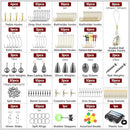 MadBite by KastKing Compact Fishing Tackle Kit for Bass Trout Panfish