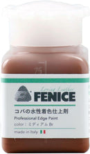 Craft Sha Leathercraft Fenice 09 Medium Brown Coating 25ml Water-Base Dye Professional Leather Edge Paint Sealant, to Decorate — 1