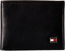 Tommy Hilfiger Men's Leather Orson RFID Bifold Wallet with Removable Passcase — 14