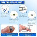 Fishing Tackle Kit, 90pcs Beginner Equipment Kit with Fishing Hooks Bobbers…
