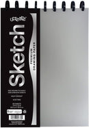 UCreate Disc Bound Sketch Book, Heavyweight, Silver, 9" x 12", 50 Sheets | Silver; 9" x 12" — 1