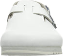 Birkenstock Women's Tokio Super Grip Leather Clogs – White — 5