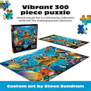 Buffalo Games - Tiny Bubbles Ocean - 300 Large Piece Puzzle for Adults