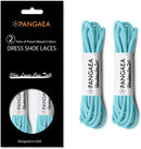 [2 Pairs] Pack Waxed Round Oxford Shoe Laces |